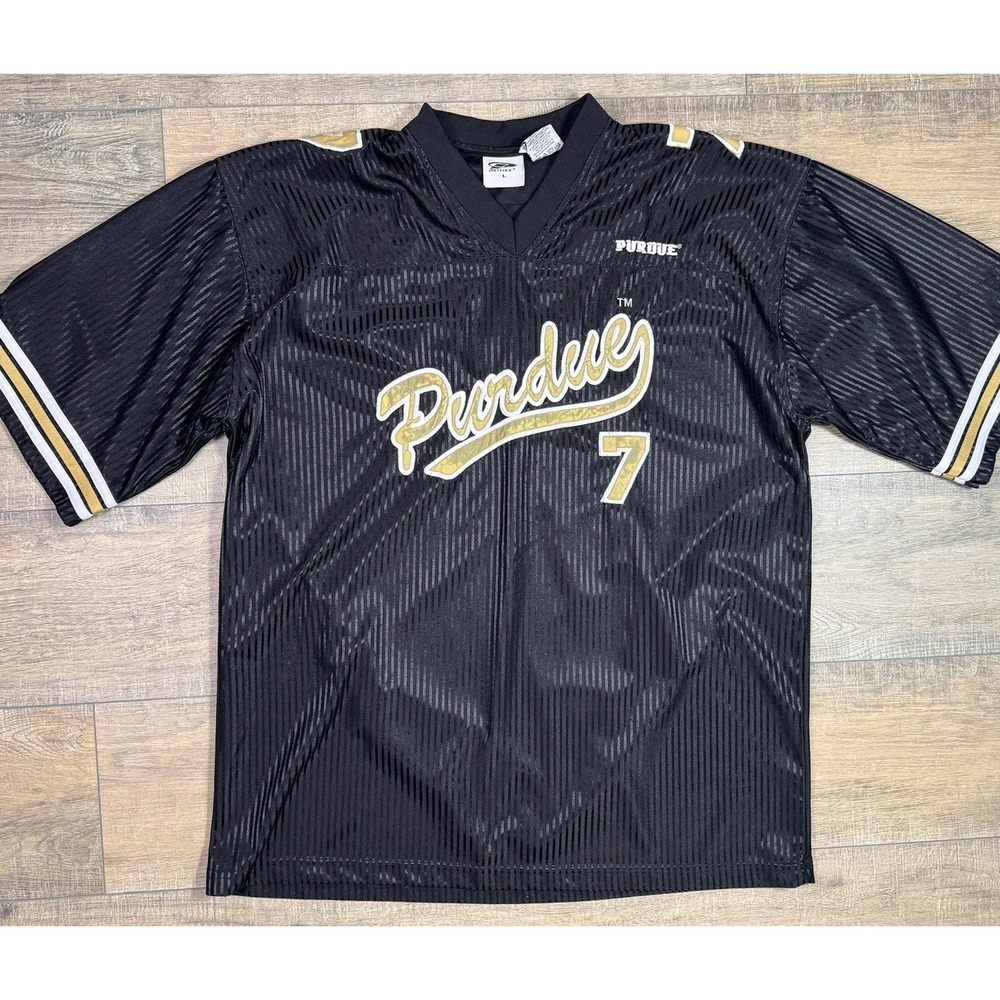 Purdue Boilermakers #7 Men's Football Jersey L BIG 10 NCAA Vintage University